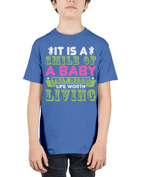 It is a smile of a baby Style 128# - baby - Youth Tee Unisex