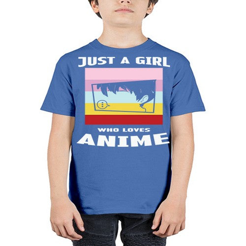 Just A Girl Who Loves Anime 265# - anime - Youth Tee Unisex