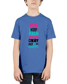 Keep Calm And Okay Not That Calm Style Style 1021# - nurse - Youth Tee Unisex