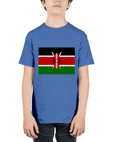 Kenya 1047# - world flags - Youth Tee Unisex