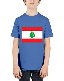 Lebanon 1122# - world flags - Youth Tee Unisex