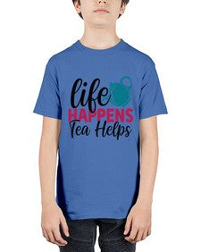 Life Happens Tea Helps 1310# - tea - Youth Tee Unisex