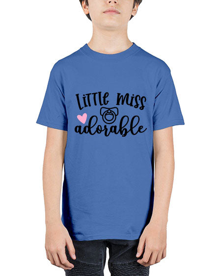 Little Miss Adorable Style 380# - baby - Youth Tee Unisex