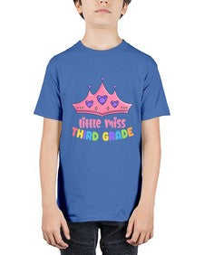 Little Miss third Grade 489# - third grade - Youth Tee Unisex