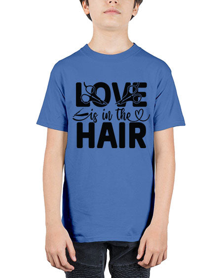 Love Is In The Hair 1071# - hairdresser - Youth Tee Unisex