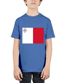 Malta 1222# - world flags - Youth Tee Unisex