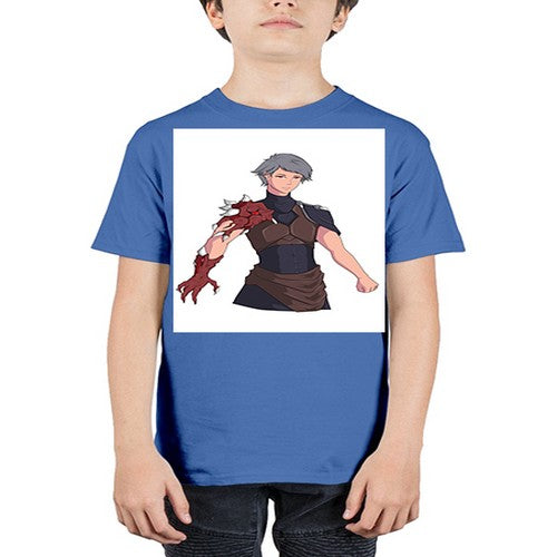 Man has parasite on hand 14# - anime - Youth Tee Unisex
