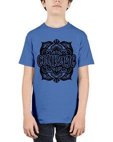 Mandala Courage 759# - mandala - Youth Tee Unisex