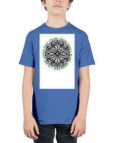 Mandala Garden Round 910# - mandala - Youth Tee Unisex