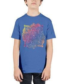 Mandala Wisdom Rainbow Glitter 764# - mandala - Youth Tee Unisex