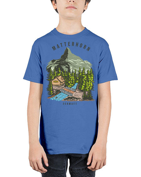 Matterhorn 21# - nature - Youth Tee Unisex