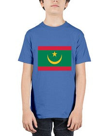 Mauritania 1260# - world flags - Youth Tee Unisex