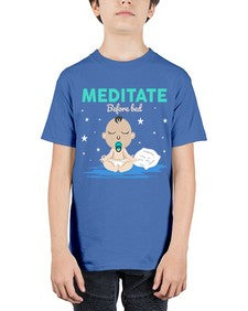 Meditate Before Bed 421# - yoga - Youth Tee Unisex