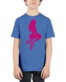 MermaidMandalaUpdated 933# - mandala - Youth Tee Unisex