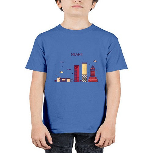 Miami 1285# - cities - Youth Tee Unisex