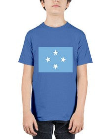 Micronesia 1293# - world flags - Youth Tee Unisex
