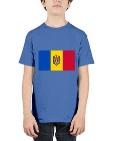 Moldova 1332# - world flags - Youth Tee Unisex