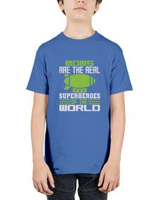 Moms are 170# - cartoon super hero - Youth Tee Unisex