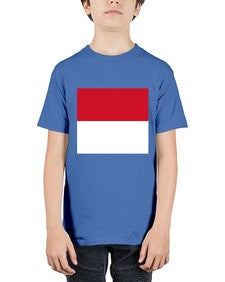 Monaco 1333# - world flags - Youth Tee Unisex