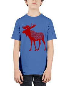 MooseMandala 940# - mandala - Youth Tee Unisex