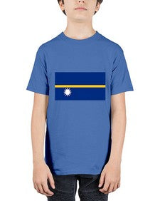 Nauru 1419# - world flags - Youth Tee Unisex
