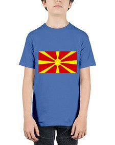 North Macedonia 1512# - world flags - Youth Tee Unisex