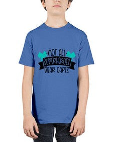 Not All Superheroes Wear Capes Style Style 1137# - nurse - Youth Tee Unisex