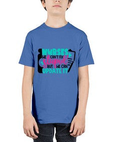 Nurses We Cant Fix Stupid But We Can Update It Style Style 1258# - nurse - Youth Tee Unisex