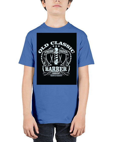Old Classic Barber1284# - barber - Youth Tee Unisex