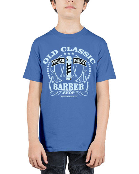 Old Classic Barber1285# - barber - Youth Tee Unisex