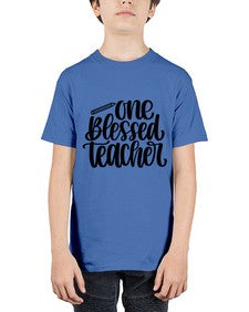 One Blessed Teacher Style 1287# - teacher - Youth Tee Unisex