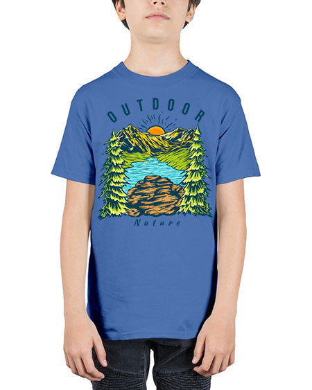 Outdoor Nature 17# - nature - Youth Tee Unisex