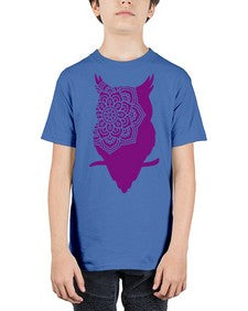 OwlMandalaUpdated 976# - mandala - Youth Tee Unisex