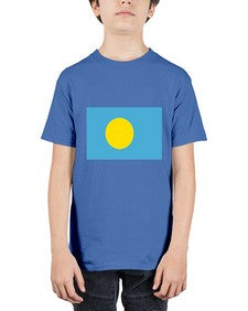 Palau 1567# - world flags - Youth Tee Unisex