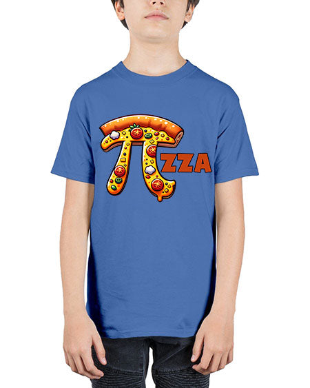 Pizza Pi Day Funny 40# - pi - Youth Tee Unisex