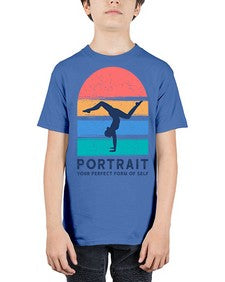 Portrait Your Perfect Form of Self 492# - yoga - Youth Tee Unisex