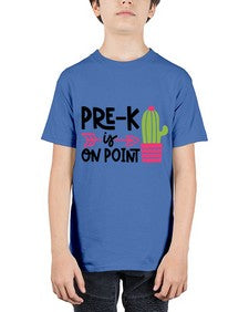 PreK Is On Point 668# - prek headstart - Youth Tee Unisex