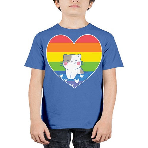 Pride Cat LGBT Kawaii Cats Anime 276# - anime - Youth Tee Unisex