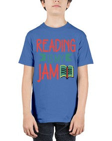 Reading is my jam 702# - librarian - Youth Tee Unisex