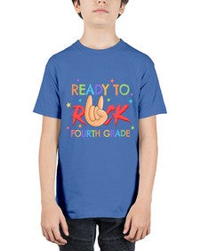Ready to Rock fourth Grade 731# - fourth grade - Youth Tee Unisex