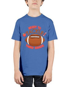 Ready to tackle third Grade 747# - third grade - Youth Tee Unisex
