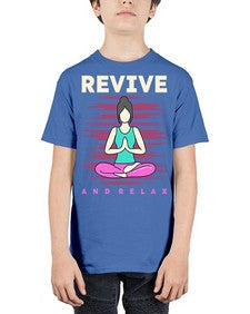 Revive and Relax 500# - yoga - Youth Tee Unisex