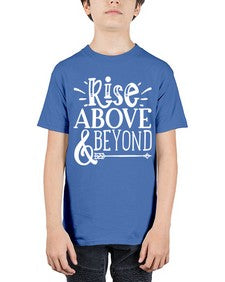 Rise above beyond Style 77# - motivation - Youth Tee Unisex