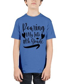 Roaring My Into tenth Grade 765# - tenth grade - Youth Tee Unisex