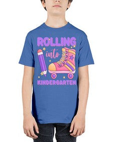 Rolling into Kindergarten 787# - kindergarten - Youth Tee Unisex