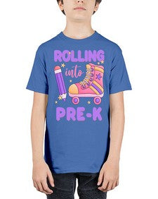 Rolling into PreK 788# - prek headstart - Youth Tee Unisex