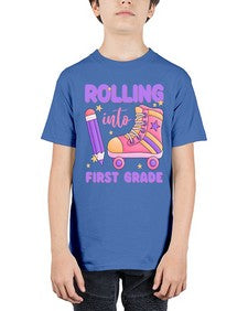 Rolling into first Grade 785# - first grade - Youth Tee Unisex