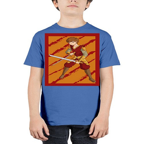 Samurai boy 95# - anime - Youth Tee Unisex