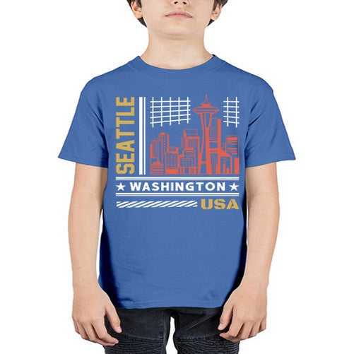 Seattle 1809# - cities - Youth Tee Unisex