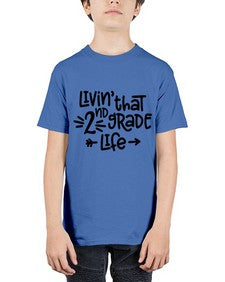 Second Grade Life 826# - second grade - Youth Tee Unisex